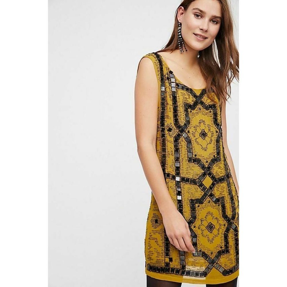 Free People Speak Easy Mini Dress